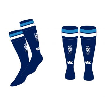 ARC Unisex Club Match Socks Navy/White/Sky