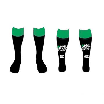 Pigs Unisex Cap Socks Black/Green