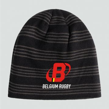 Belgium Rugby Supporter Beanie Black