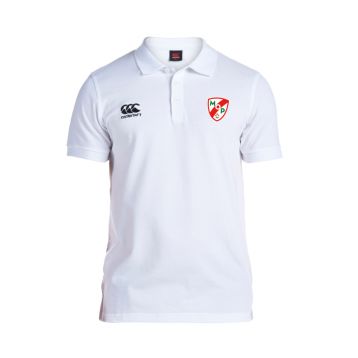 MOP Mens Waimak Polo Shirt White