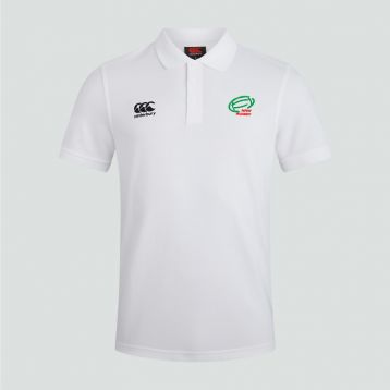 NRW Rugby Mens Waimak Polo Shirt White