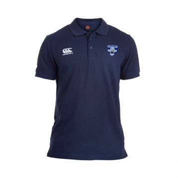 Oysters Mens Waimak Polo Shirt Navy