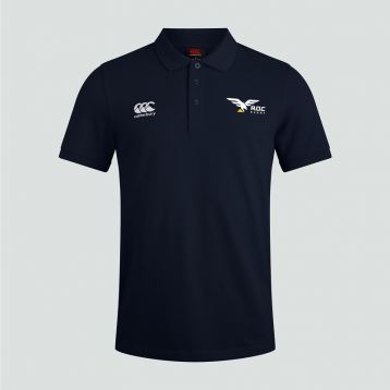 ROC Mens Waimak Polo Shirt Navy