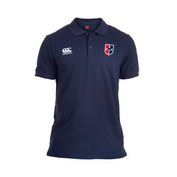 SRFC Mens Waimak Polo Shirt Navy