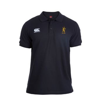 HCC Mens Waimak Polo Shirt Black