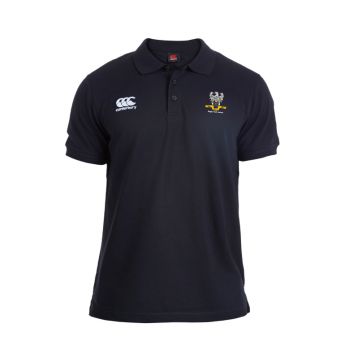 Aachen Mens Waimak Polo Shirt  Black