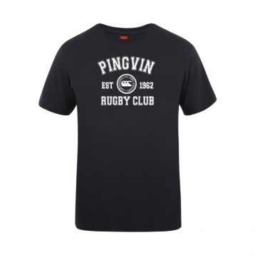 Pingvin Mens Club Tee Black