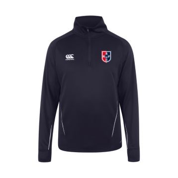 SRFC Mens Club ¼ Zip Mid Layer Training Top Navy