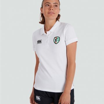 BIRFC Womens Waimak Polo Shirt  White