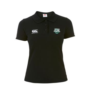 Gent RFC Embroidered Womens Waimak Polo Shirt Black