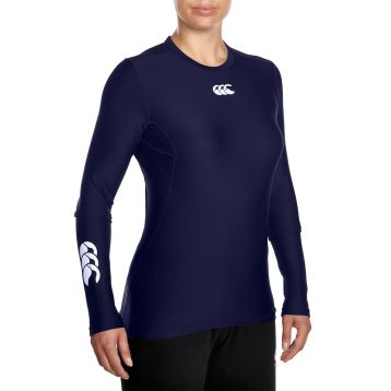 DIOK Womens ThermoReg Long Sleeved Top Navy