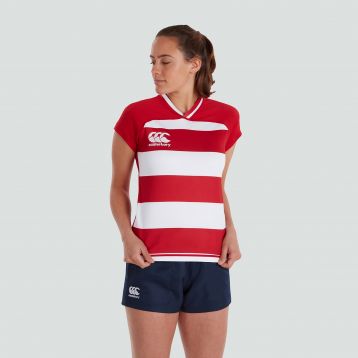 Womens VapoDri Evader Jersey Hooped