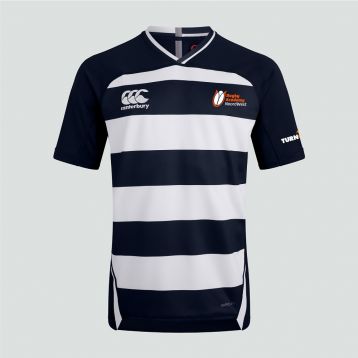 RANW Mens Match Hooped Jersey Navy