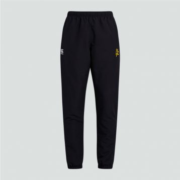 RCF Mens Club Tapered Cuff Track Pants Black