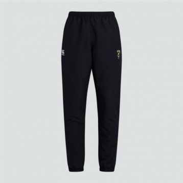 RCRCC Mens Tapered Cuff Track Pants Black