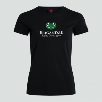 BrigandZe Womens Club Tee Black