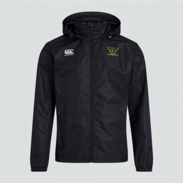 Wild Rovers Mens Club Full Zip Rain Jacket Black