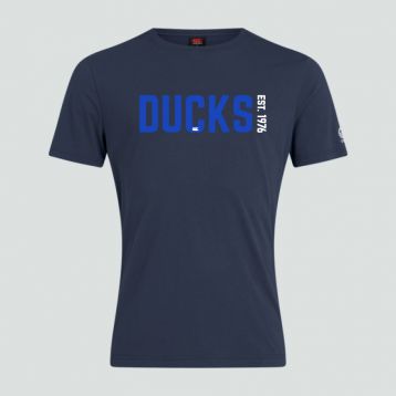 Ducks Junior Unisex Club Tee Navy