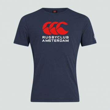 RC Amsterdam Junior Unisex Club Tee Navy