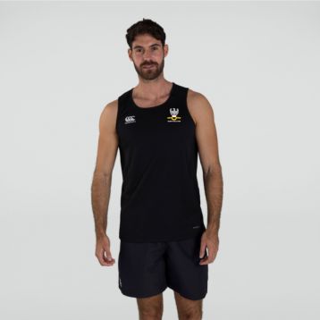 Aachen Mens Club Dry Singlet Black