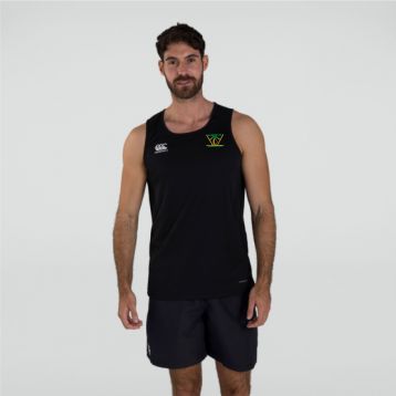 Wild Rovers Mens Club Dry Singlet Black