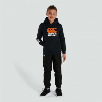 RC Dragons Junior Unisex Club Hoody Black