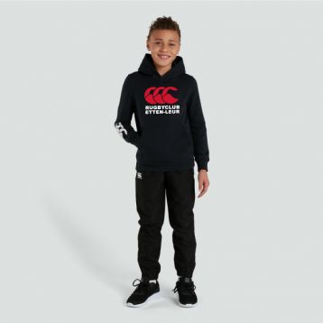 REL Junior Unisex Club Hoody Black