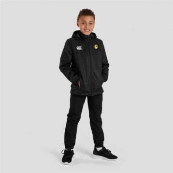 RK03 Junior Club Full Zip Rain Jacket Black