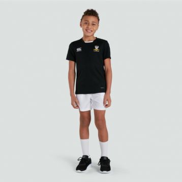 Aachen Junior Unisex Club Dry Tee Black