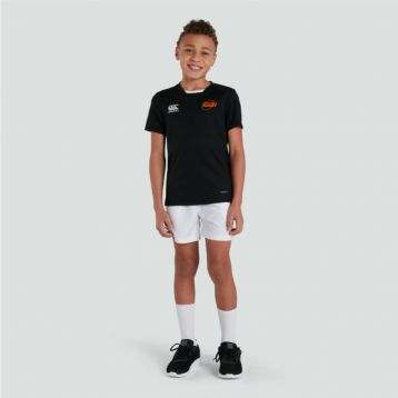 Dutch Girls Junior Unisex Club Dry Tee Black