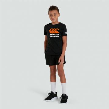 RC Dragons Junior Unisex Club Tee Black