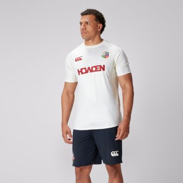 Mens British & Irish Lions Superlight Tee Crème