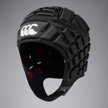 Adult Unisex Raze Headguard Black/Rood