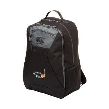 Vets Unisex Medium Backpack Black