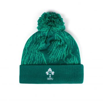 Unisex IRFU Bobble Hat Green