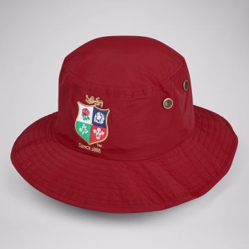 Adult Unisex British & Irish Lions Wide Brim Hat rood