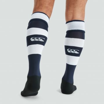 VRK Hooped Sock Navy White